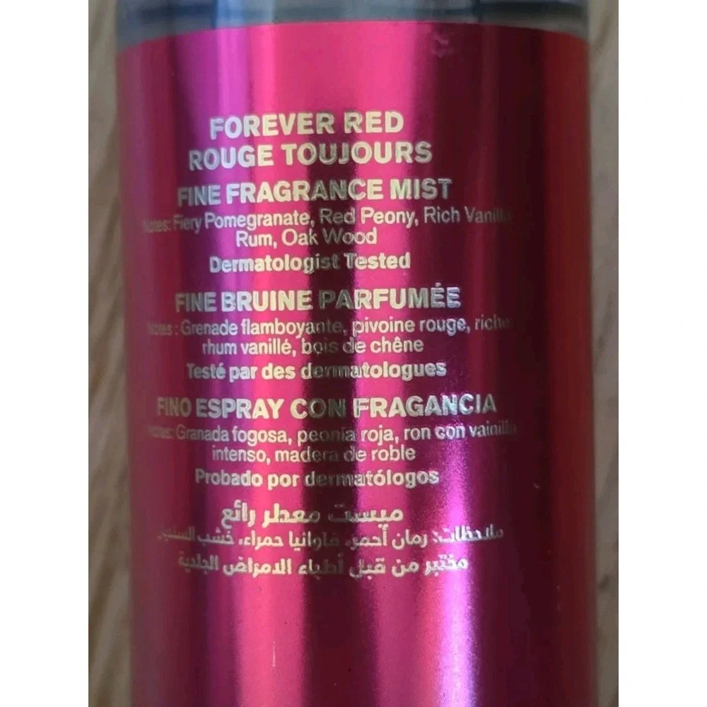 Bath & Body Works FOREVER RED Fine Fragrance Body Mist Spray 8 Oz New Old Stock